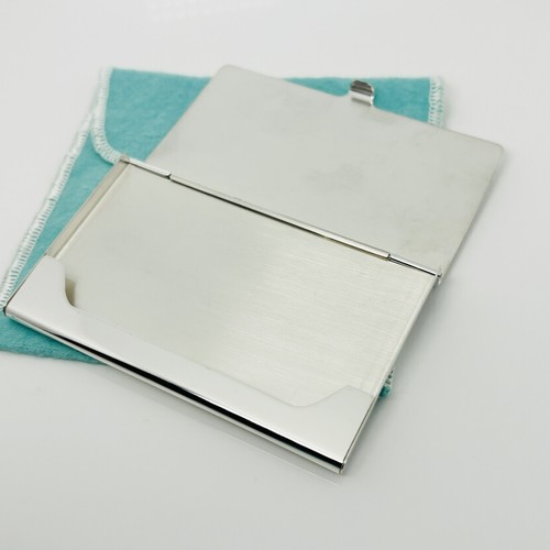 Tiffany & Co Business Card Holder 925 Makers in Sterling Silver - Picture 7 of 8
