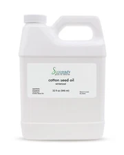 COTTON SEED OIL CARRIER COLD PRESSED WINTERIZED NATURAL PURE 32 OZ
