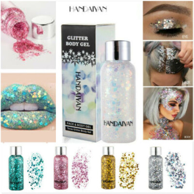 Handaiyan Glitzer-Shaker Loser Lidschatten Für Gesicht Körper Haare Nägel   