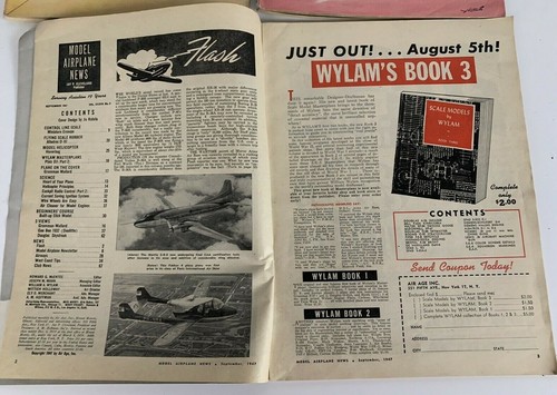Vintage Model Airplane News Magazines Fly RC and Model Airplane Lot of 3 - Picture 10 of 12