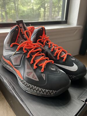 Size 11 - Nike LeBron 10 X BHM 2013 Black History Month Tribal 583109-001