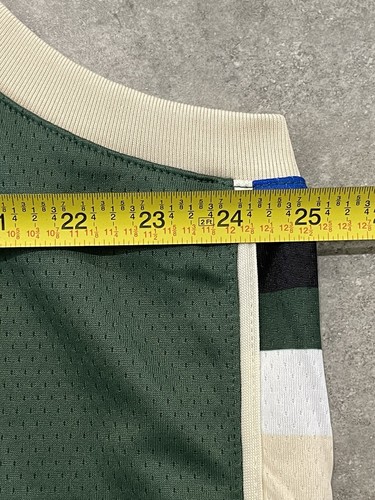 Nike Giannis Antetokounmpo Milwaukee Bucks Icon Swingman Jersey CW3672-329 SZ 56 - Picture 7 of 8