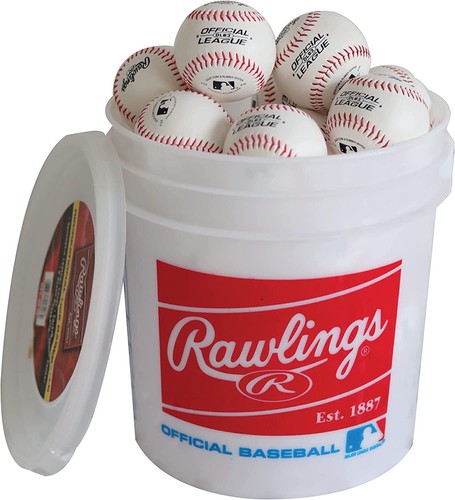 Rawlings Official League Recreational Use Practice Baseballs 24 Count