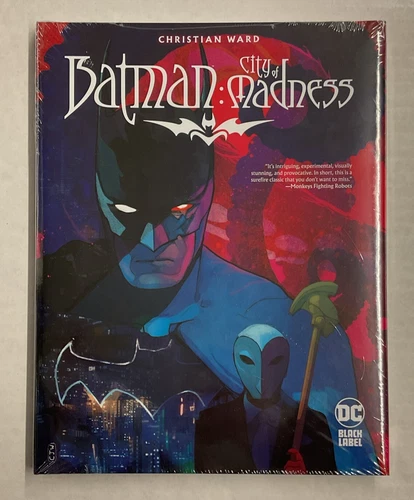 Batman: City of Madness By Christian Ward DC Comics Black Label Hardcover