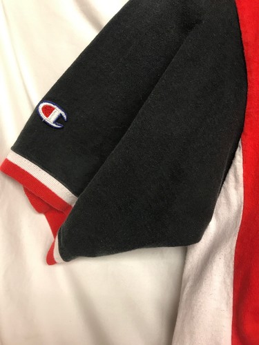 Vintage 90s Champion Chicago Bulls NBA Official Shooting Shirt Mens Size Large - 第 9/11 張圖片
