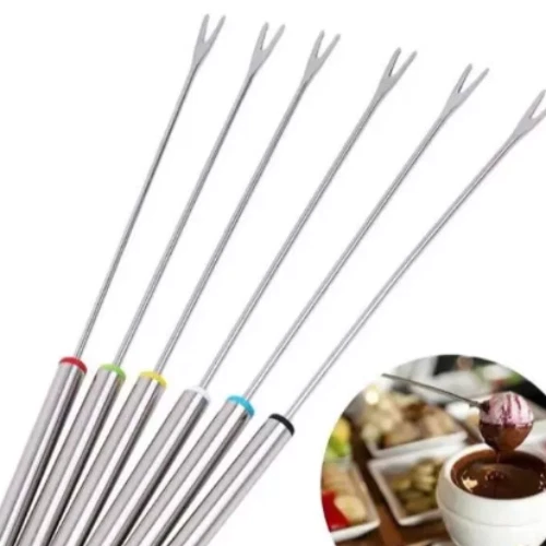 x10 pieces stainless steel takoyaki roller / fondue skewer - Image 4 of 4