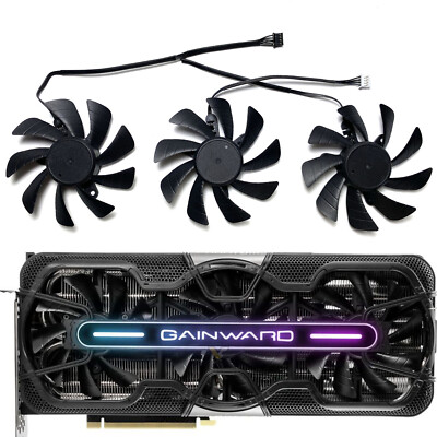 Graphics card Cooling Fan Replacement Fit For GAINWARD RTX3070 3080 3090 Phantom