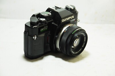OLYMPUS OM40 analoge Spiegelreflexkamera 35 mm mit Zuiko 50 mm Objektiv ..