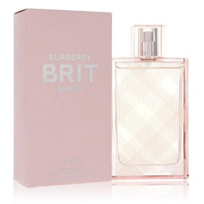 BURBERRY BRIT SHEER FOR HER 100ML EAU DE TOILETTE SPRAY NAGELNEU & VERSIEGELT