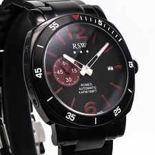 Montre RSW Le Locle Automatic - Boîtier Acier 41mm - Mouvement Automatique - Neuve Complète