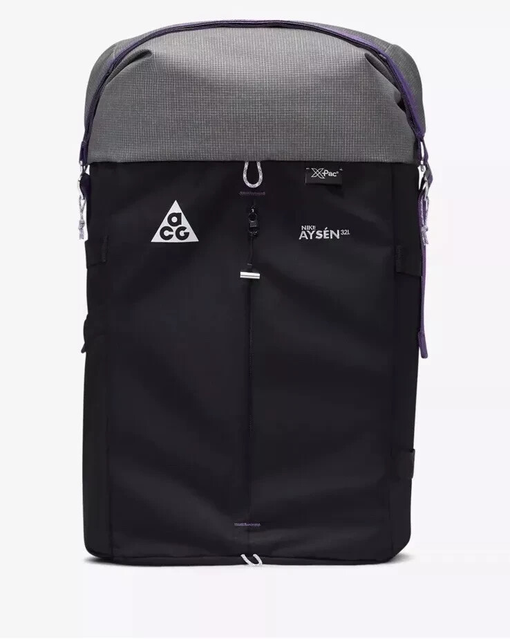 ACG AYŞEN ロールトップリュック 黒/グレー/紫 ACG AYŞEN ロールトップリュック 黒/グレー/紫 NIKE ACG（ナイキ