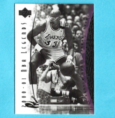 2000-01 Upper Deck NBA Legends #25 Kareem Abdul-Jabbar Los Angeles 