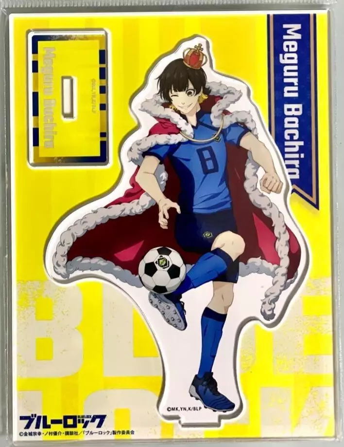 Blue Lock Crown King Acrylic Stand Figure Meguru Bachira Soccer Anime JAPAN