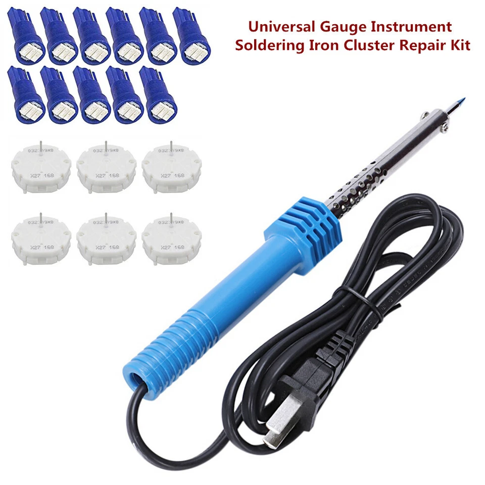 Gauge Instrument Soldering Iron Cluster Repair Kit Stepper Motor 168 Tool +Bulb - Image 2 of 4