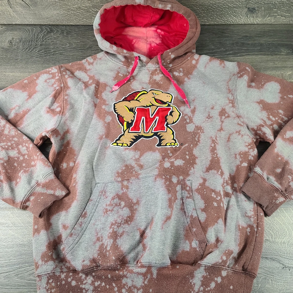 University Of Maryland Stadium Athletics Pullover Hoodie Red