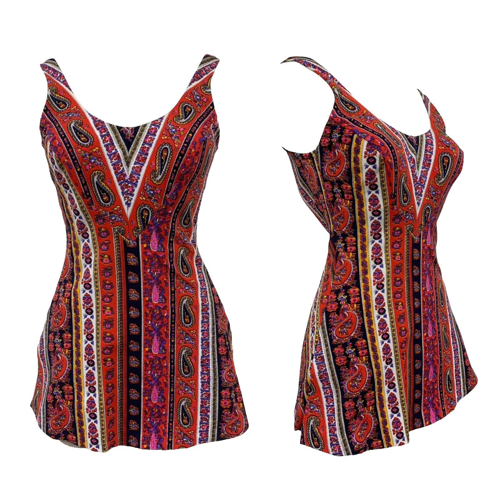 Psychedelic Regular 1960s Vintage Jumpsuits & Playsuits for Women