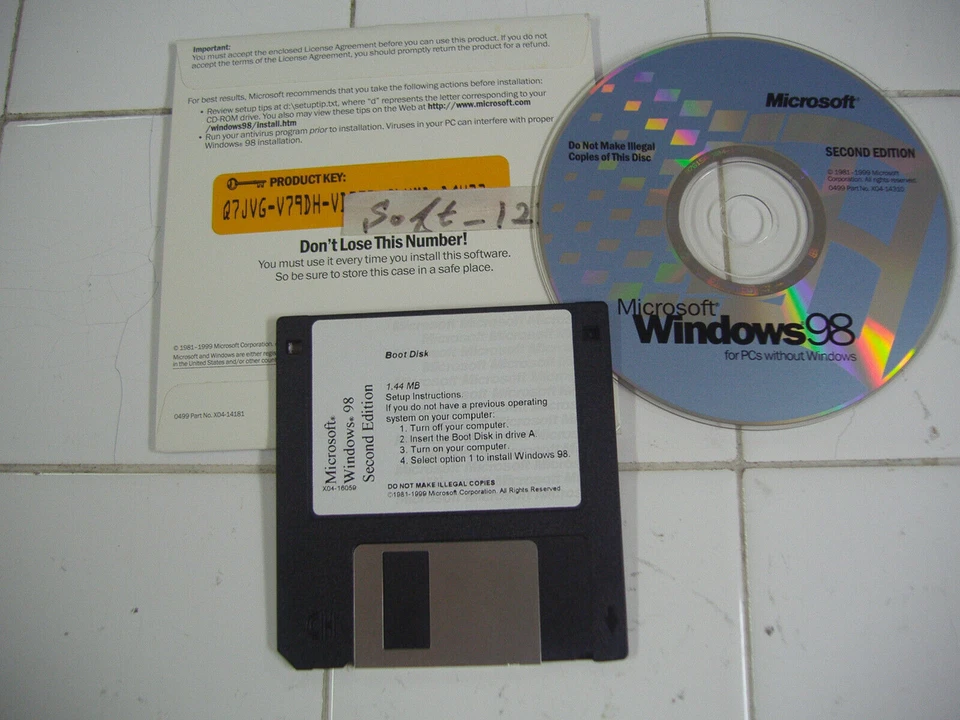 MICROSOFT WINDOWS 98 SECOND EDITION FULL OPERATING SYSTEM WIN 98 SE=RETAIL BOX= - Image 4 of 4