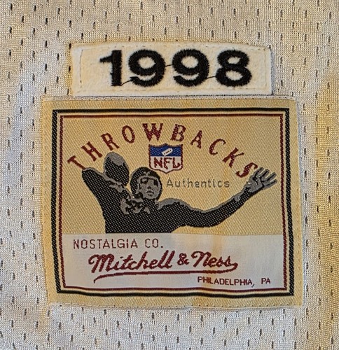 Ricky Williams Mitchell & Ness Throwback Signed Texas Longhorns White & Brown - Picture 4 of 5