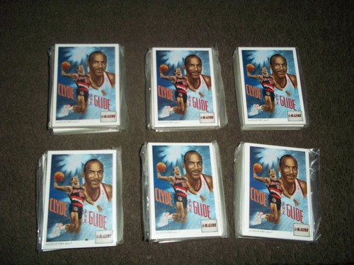 Portland Trailblazers - 24 1991-92 juegos de equipo de cubierta superior - Drexler, Robinson - Imagen 2 de 2