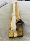 ‘THANKFUL’ Genuine Marble Wood Base Word Decor Sign Ivory Brown - Made In India — photo 4