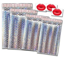 Holographic Bubble Mailers 6x10, 8.5 x 12, 5x9, 20 Pack, 6x10