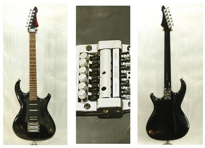 E-Gitarre Aria Pro II RS Knight Warrior Black Made in Japan