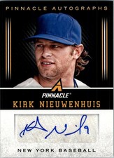 2013 Pinnacle Autographs #KN Kirk Nieuwenhuis Auto - BB