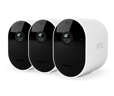 Arlo Pro 4 Spotlight Kamera, 3er set weiß #14756052