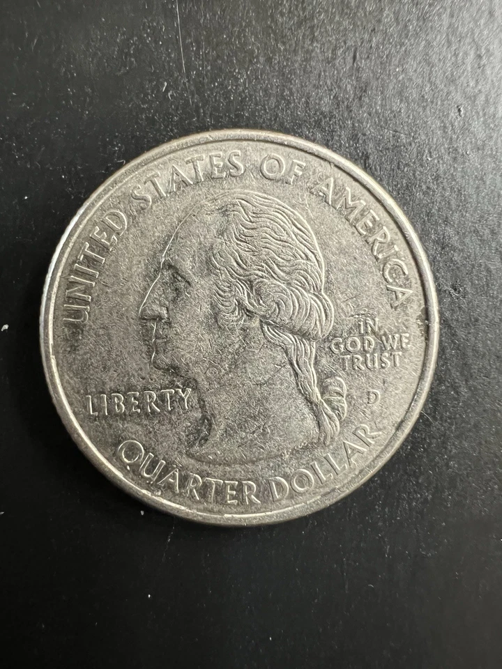 1999 D Connecticut State Quarter Cent Coin From US Mint 25 Cent 1788 Charter Oak - Image 2 of 2