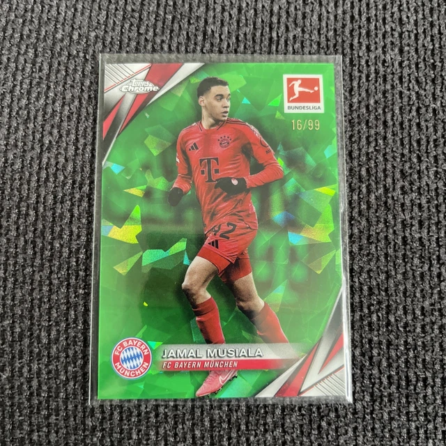 2024-25 Topps Chrome Bundesliga Sapphire Jamal Musiala 16/99