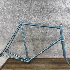 Vintage Sekai GT-Deluxe 2700 Touring Bike Frame 64cm Tall Steel Japan 700c 123mm