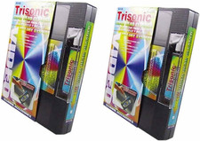 2 Head Cleaning Video Tape Cassette for VHS VCR Player Recorder Wet Dry Cleaner