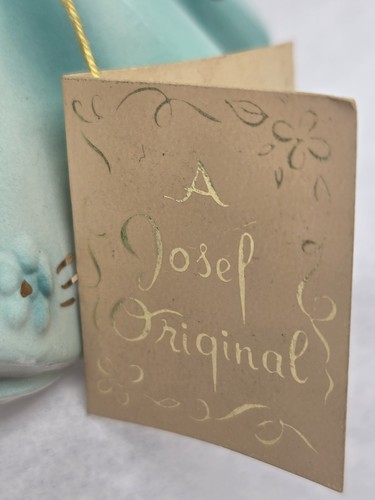 Josef Originals JUNE PEARL BIRTHSTONE Blue Dress Figurine W/ Original Hang Tag - Picture 4 of 18