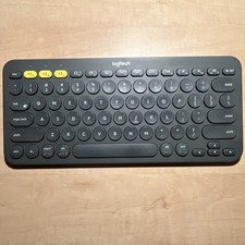 Logitech K380 Bluetooth Keyboard Easy-Switch Portable QWERTY English Black