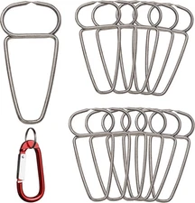 ALLY Tools Miter Clamps 12 piece with Carabiner Clip - Compatible with any