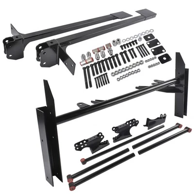 For 1962-1967 Chevy II Nova Rear Parallel 4-Link Kit with Subframe Connectors - Image 1 of 4