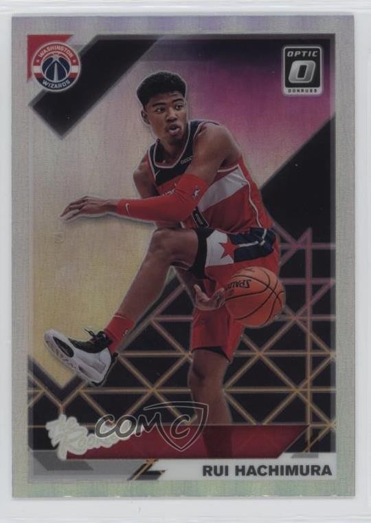 2019-20 Panini Donruss Optic The Rookies Holo Prizm Rui Hachimura #5 6fs