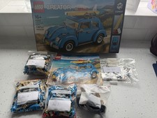 Lego Creator 10252 Volkswagen Beetle Complete Set Retired