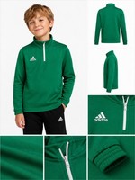 Adidas Entrada 22 Trainingstop Kinder GrüN 152 Aeroready HI2132 Neu