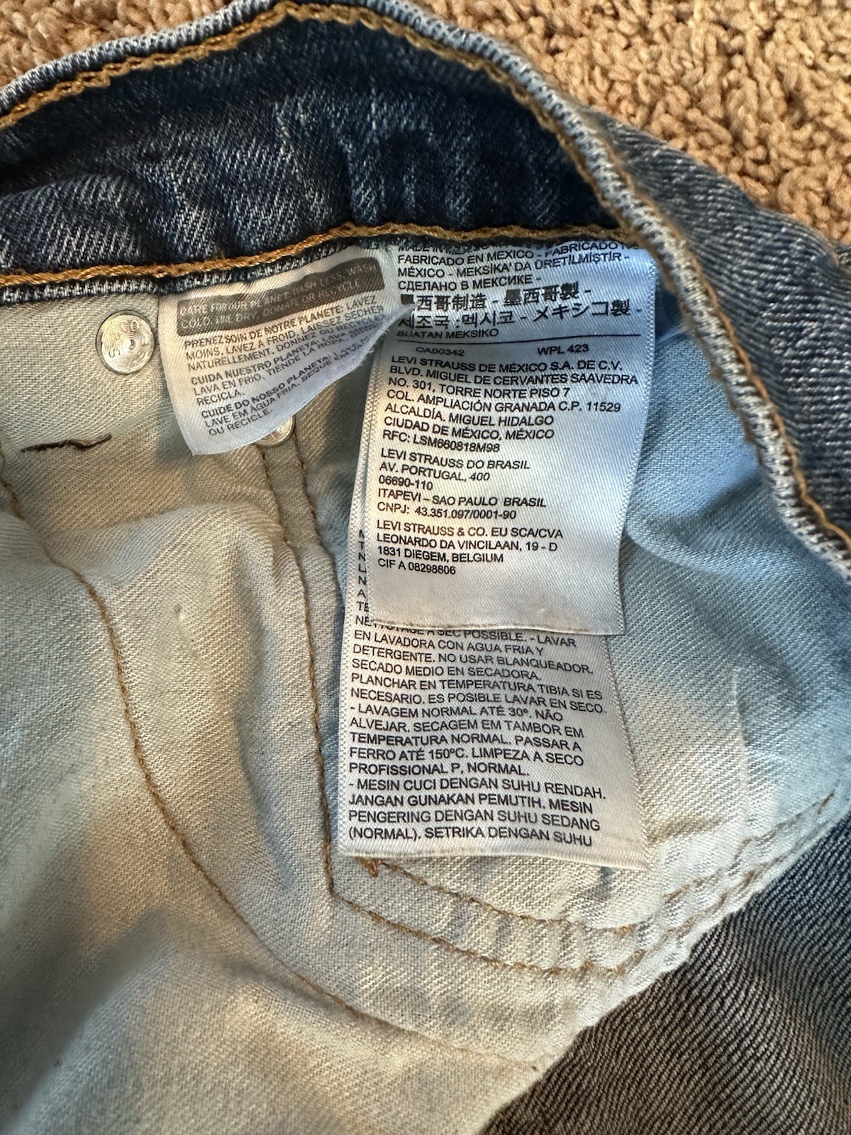 levis 505 Uniquely Personalized With Patch And Cu… - image 2