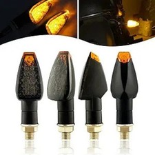 4PCS Motorcycle Turn Signals, 14LED Motorcycle Signal Lights, 12V Motorbike Blin
