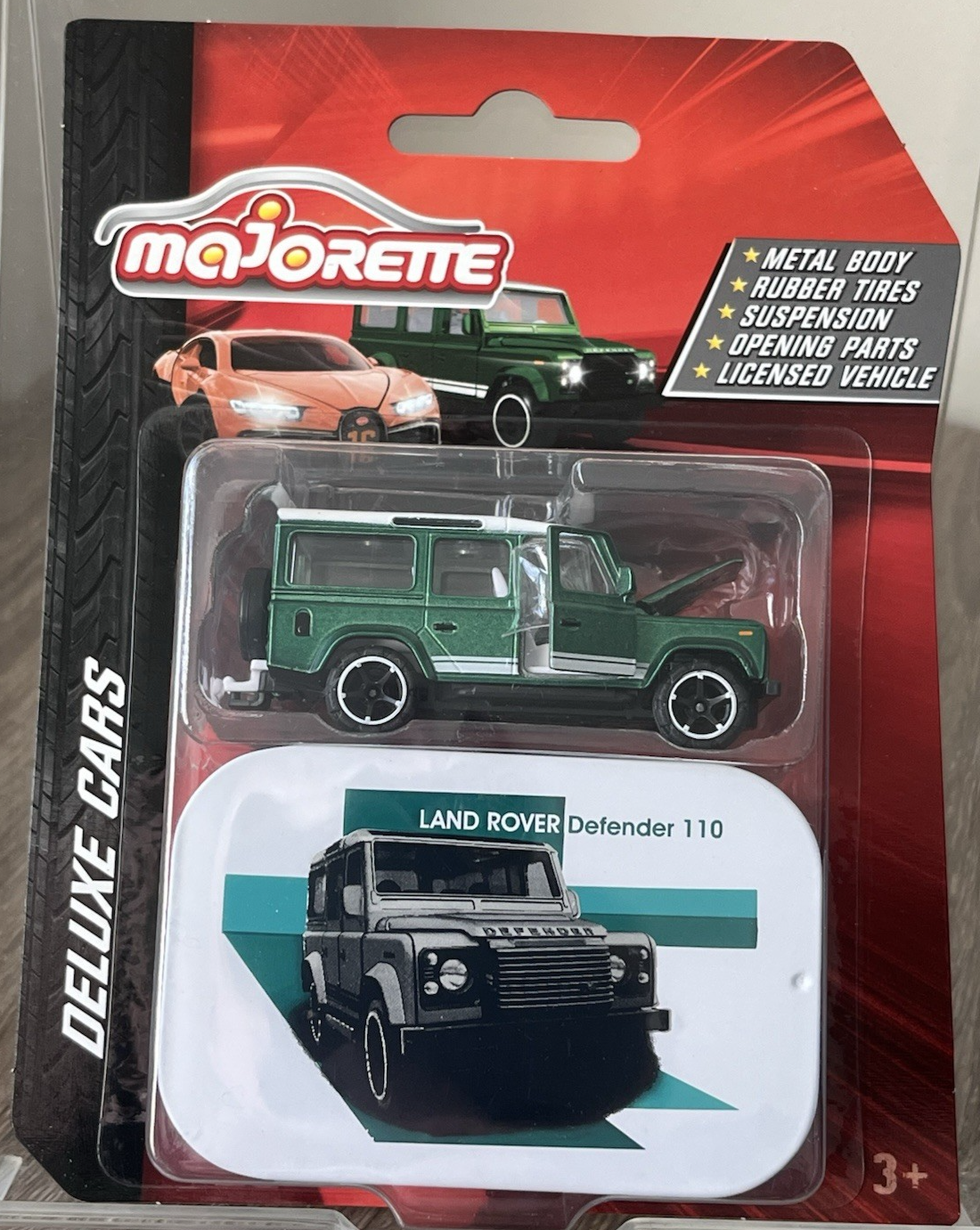 Majorette Deluxe Cars Land Rover Defender 110 New & Sealed Fast UK Dispatch