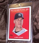Topps 2025 Update Series Aaron Judge New York Yankees MVP Insert #MV-1 Card