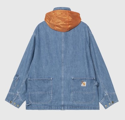 CARHARTT WIP x INVINCIBLE DENIM CHORE COAT MAX | eBay