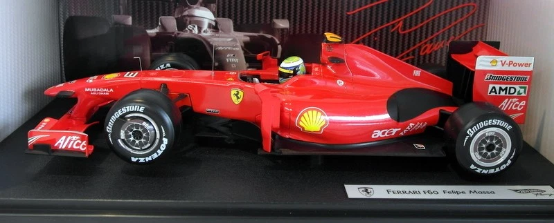 Hot Wheels 1/18 Scale diecast - P9966 Ferrari F60 2009 Fillipe Massa #3 - Image 2 of 4