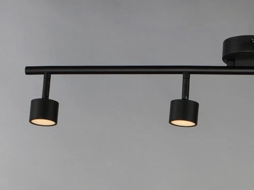 ET2 E52004 Taylor 4 Light 34"W LED Fixed Rail Ceiling Fixture - Black - Picture 12 of 12