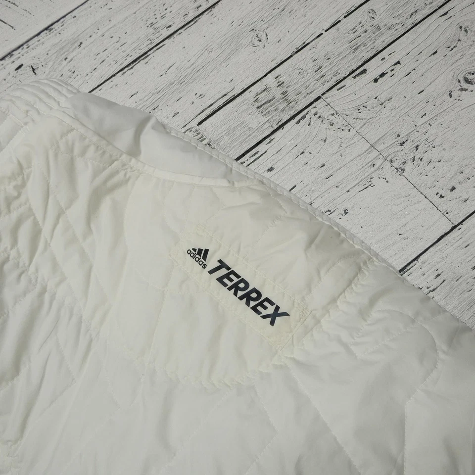 Pantalones aislantes Adidas Terrex Parley Primeblue Primaloft para hombre medianos senderismo al aire libre Foto 2 de 4