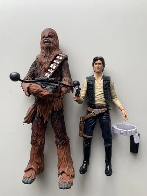 STAR WARS The Black Series CHEWBACCA & HAN SOLO (LOOSE) - Photo 1/2