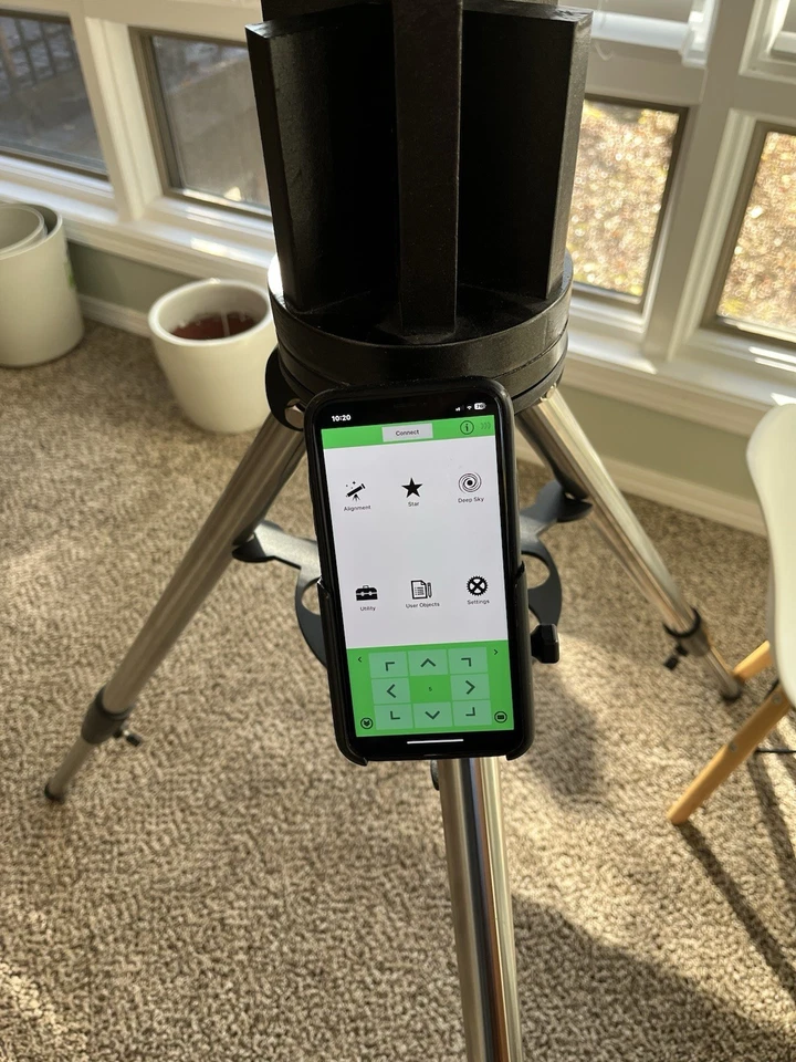 Celestron C6 SCT Telescope With Orion Starseeker IV GoTo mount and Tripod. Wifi - Image 4 of 4