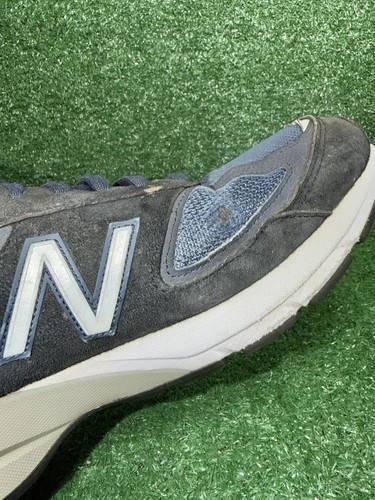 New Balance 990v5 Herren Größe 12 D Marineblau Wildleder Laufschuhe Turnschuhe M990NV5 - Bild 7 von 17